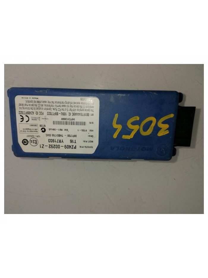 Centralita bluetooth TOYOTA LAND CRUISER 3.0 D4-D VXL 2009
