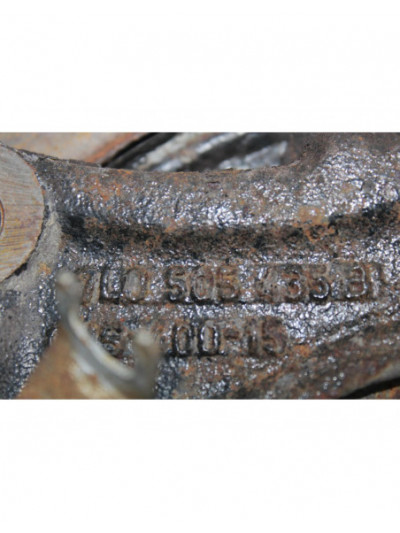 Recambio de mangueta trasera izquierda para volkswagen touareg (7la, 7l6, 7l7) 5.0 v10 tdi referencia OEM IAM