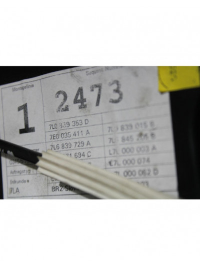 Recambio de elevalunas trasero izquierdo para volkswagen touareg (7la, 7l6, 7l7) 5.0 v10 tdi referencia OEM IAM