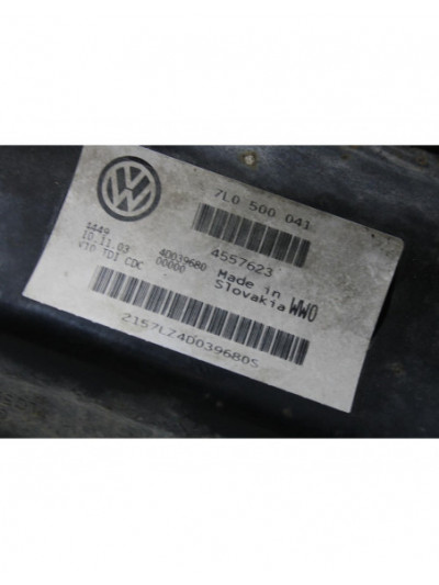 Recambio de puente trasero para volkswagen touareg (7la, 7l6, 7l7) 5.0 v10 tdi referencia OEM IAM