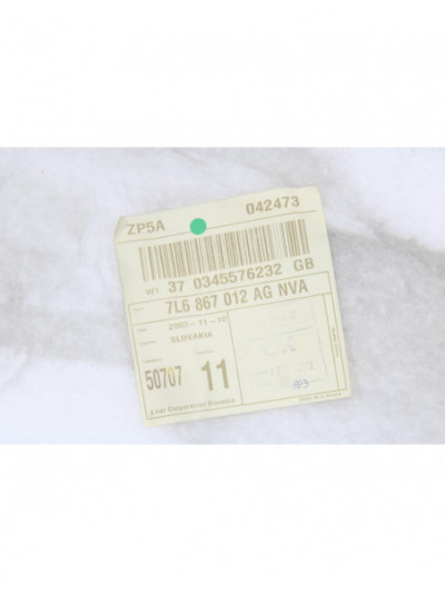 Recambio de guarnecido puerta delantera derecha para volkswagen touareg (7la, 7l6, 7l7) 5.0 v10 tdi referencia OEM IAM 7L6867012