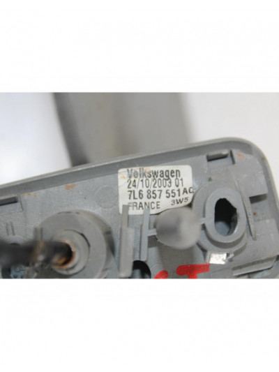 Recambio de parasol izquierdo para volkswagen touareg (7la, 7l6, 7l7) 5.0 v10 tdi referencia OEM IAM 7L6857551AC