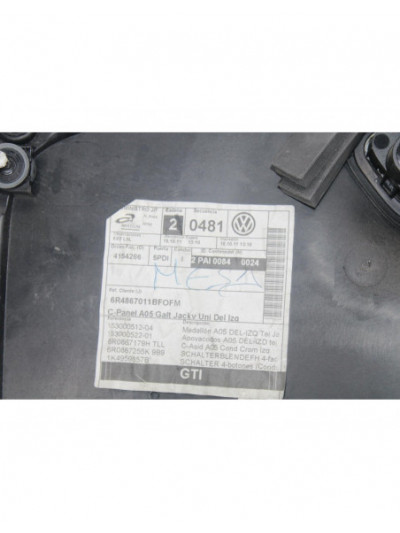 Guarnecido puerta delantera izquierda VOLKSWAGEN POLO V 1.4 GTI 2020