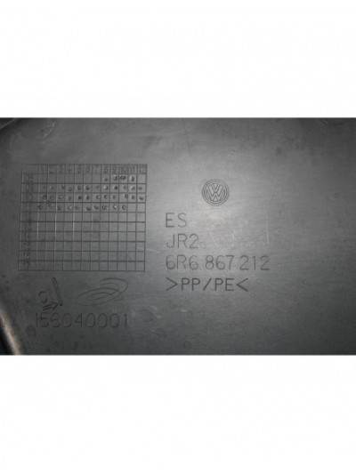 Recambio de guarnecido puerta trasera derecha para volkswagen polo v (6r1, 6c1) 1.4 gti referencia OEM IAM