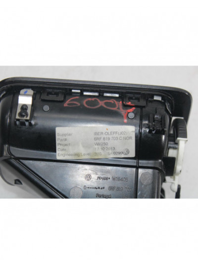 Recambio de rejilla aireadora para volkswagen polo v (6r1, 6c1) 1.4 gti referencia OEM IAM 6RF819703C