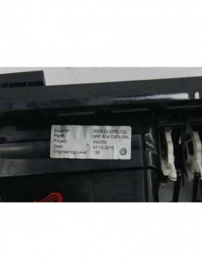 Recambio de rejilla aireadora para volkswagen polo v (6r1, 6c1) 1.4 gti referencia OEM IAM