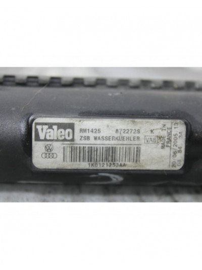 Radiador de agua VOLKSWAGEN GOLF PLUS V 1.9 TDI Diesel 105CV 77KW 2006