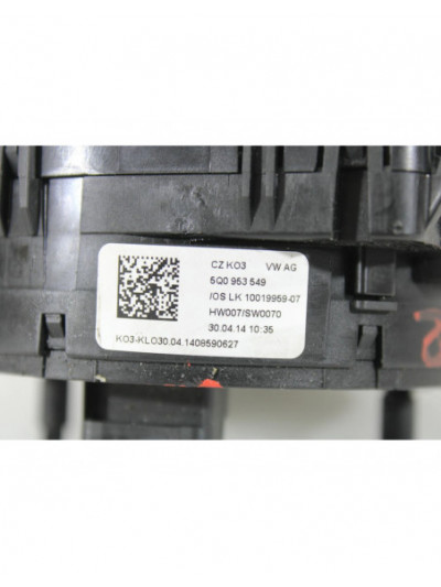 Recambio de anillo airbag para volkswagen golf vii (5g1, bq1, be1, be2) 1.6 tdi referencia OEM IAM 5Q0953549