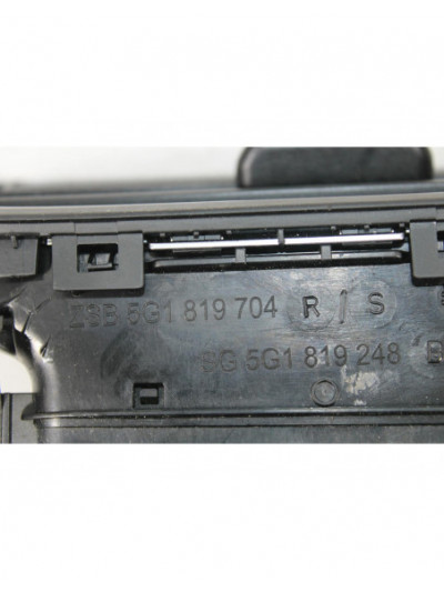 Recambio de rejilla aireadora para volkswagen golf vii (5g1, bq1, be1, be2) 1.6 tdi referencia OEM IAM 5G1819704