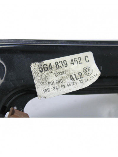 Recambio de elevalunas trasero derecho para volkswagen golf vii (5g1, bq1, be1, be2) 1.6 tdi referencia OEM IAM 5G4839462C