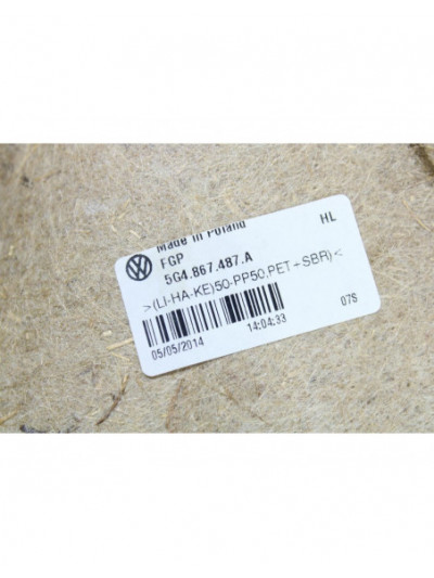 Guarnecido puerta trasera izquierda VOLKSWAGEN GOLF VII 1.6 TDI 2020