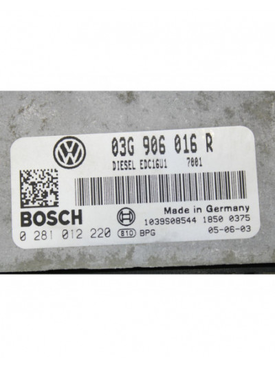 Recambio de centralita motor uce para volkswagen golf v (1k1) 1.9 tdi referencia OEM IAM 03G906016R