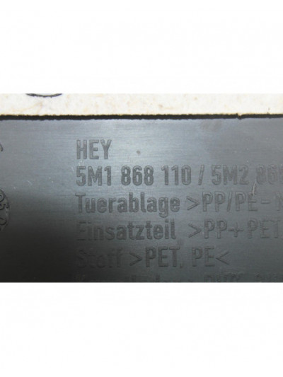 Guarnecido puerta delantera derecha VOLKSWAGEN GOLF V 1.9 TDI 2006