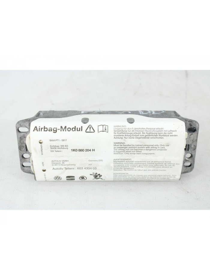 Recambio de airbag delantero derecho para volkswagen golf v (1k1) 1.9 tdi referencia OEM IAM 1K0880204H