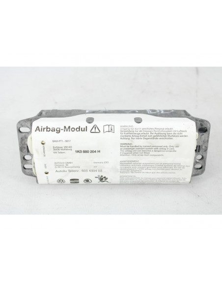 Recambio de airbag delantero derecho para volkswagen golf v (1k1) 1.9 tdi referencia OEM IAM 1K0880204H