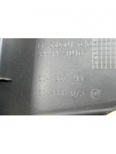 Recambio de guarnecido puerta trasera izquierda para volkswagen golf vii lim. (5g1) advance bluemotion referencia OEM IAM 5G4867