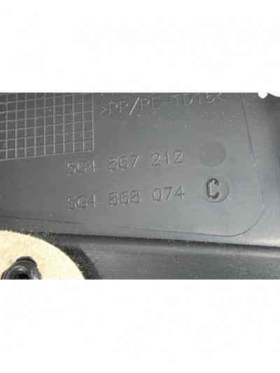 Recambio de guarnecido puerta trasera derecha para volkswagen golf vii lim. (5g1) advance bluemotion referencia OEM IAM 5G486807