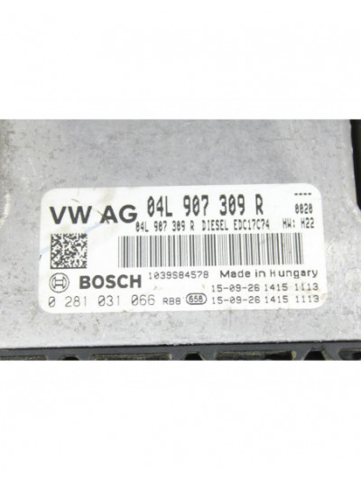 Recambio de centralita motor uce para volkswagen passat b8 (3g2, cb2) 1.6 tdi referencia OEM IAM 04L907309R
