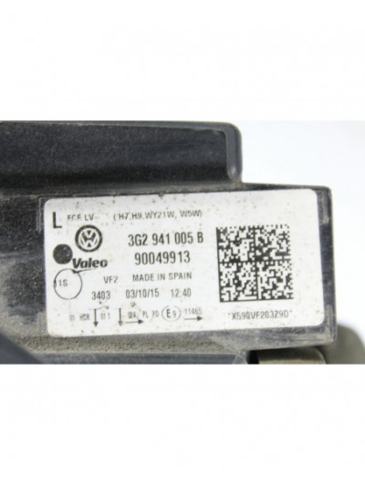 Faro izquierdo VOLKSWAGEN PASSAT B8 1.6 TDI 2015