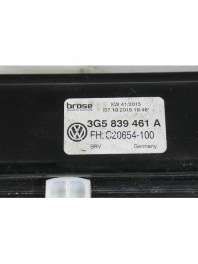 Recambio de elevalunas trasero izquierdo para volkswagen passat b8 (3g2, cb2) 1.6 tdi referencia OEM IAM 3G5839461A