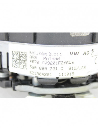 Recambio de airbag delantero izquierdo para volkswagen passat b8 (3g2, cb2) 1.6 tdi referencia OEM IAM 5G0880201C