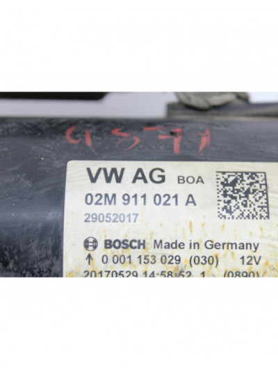 Motor arranque VOLKSWAGEN CRAFTER Furgoneta 2.0 TDI Diesel 140CV 103KW 2017