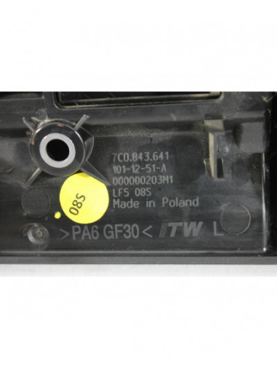 Recambio de maneta interior lateral izquierda para volkswagen crafter furgoneta (sy_, sx_) 2.0 tdi referencia OEM IAM 7C0843641