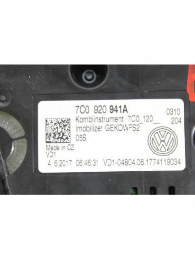 Recambio de cuadro instrumentos para volkswagen crafter furgoneta (sy_, sx_) 2.0 tdi referencia OEM IAM 7C0920941A