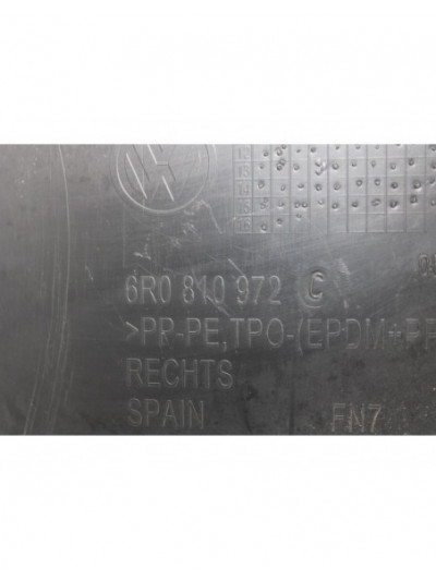 Recambio de paso rueda trasero derecho para volkswagen polo (6c1) advance bluemotion referencia OEM IAM 6R0810972