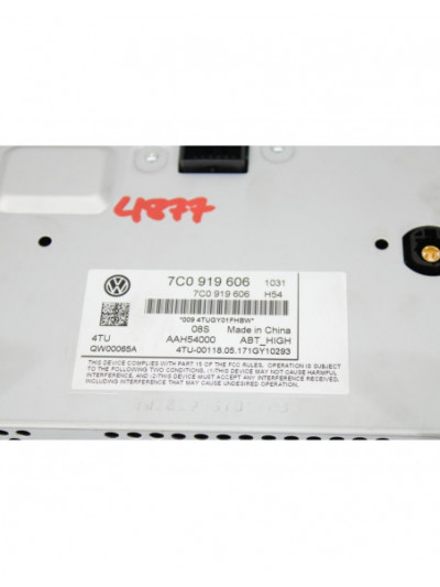 Recambio de pantalla multifuncion para volkswagen crafter furgoneta (sy_, sx_) 2.0 tdi referencia OEM IAM 7C0919606