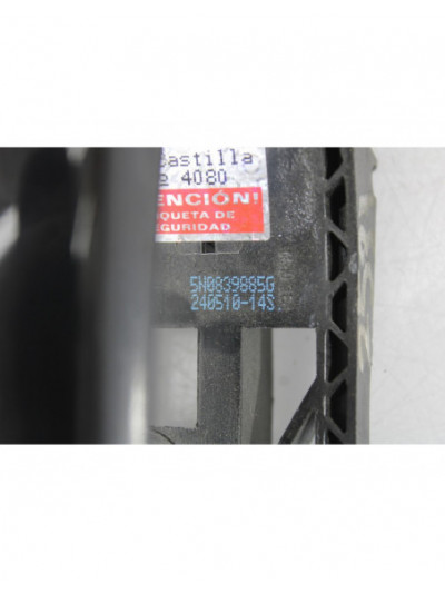 Recambio de maneta exterior trasera derecha para volkswagen golf vi (5k1) 1.6 tdi dpf referencia OEM IAM 5N0839885G