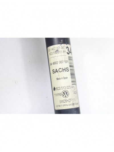 Recambio de amortiguador trasero izquierdo para volkswagen polo (6c1) advance bluemotion referencia OEM IAM 6C0513025AH