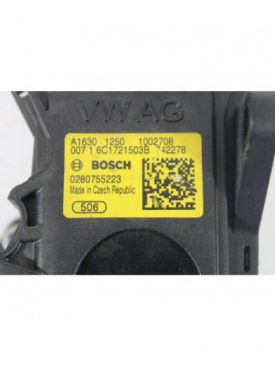 Recambio de pedal acelerador para volkswagen polo (6c1) advance bluemotion referencia OEM IAM 6C1721503B