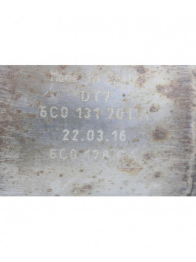 Recambio de catalizador para volkswagen polo (6c1) advance bluemotion referencia OEM IAM 6C0131701A