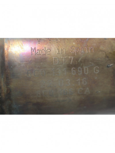 Recambio de catalizador para volkswagen polo (6c1) advance bluemotion referencia OEM IAM 6C0131701A