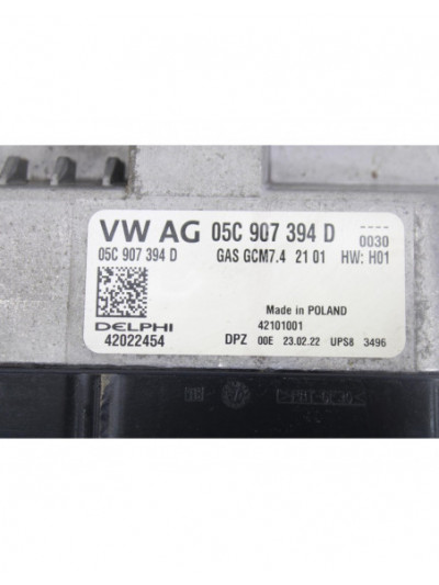 Recambio de centralita motor uce para volkswagen t-cross 1.0 referencia OEM IAM 05C907394D