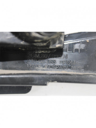 Recambio de soporte izquierdo paragolpe trasero para volkswagen t-cross 1.0 referencia OEM IAM 2GM807393N