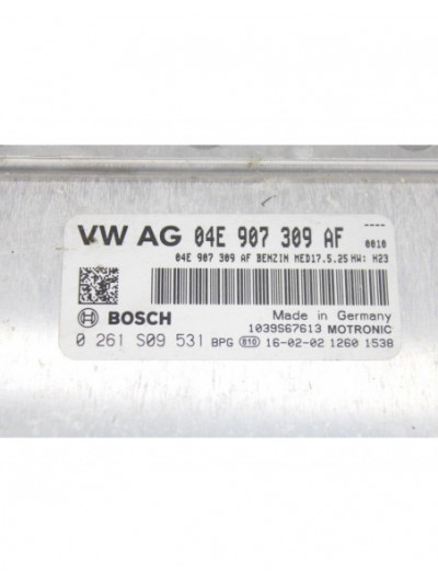 Recambio de centralita motor uce para volkswagen polo (6c1) advance bluemotion referencia OEM IAM 04E907309AF