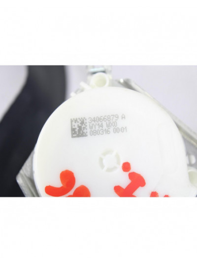 Recambio de cinturon seguridad trasero izquierdo para volkswagen polo (6c1) advance bluemotion referencia OEM IAM 6C0857805RAA