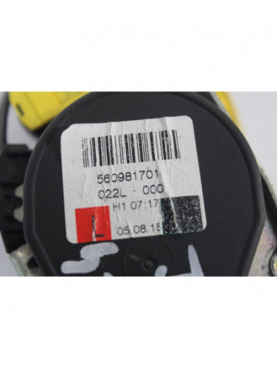 Recambio de cinturon seguridad trasero izquierdo para volkswagen touareg (7la) tdi v6 referencia OEM IAM 7L0857805B