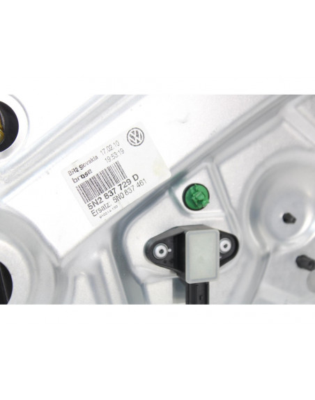 Recambio de elevalunas delantero izquierdo para volkswagen tiguan (5n1) +motion referencia OEM IAM 5N2837729D