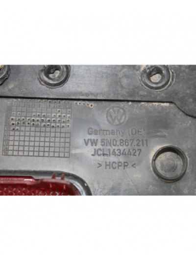 Guarnecido puerta trasera izquierda VOLKSWAGEN TIGUAN +Motion 2010