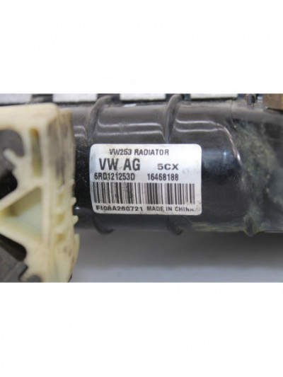 Radiador de agua VOLKSWAGEN POLO Advance BlueMotion Gasolina 90CV 66KW 2015