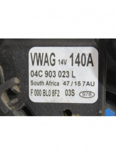 Alternador VOLKSWAGEN POLO Advance BlueMotion 2015