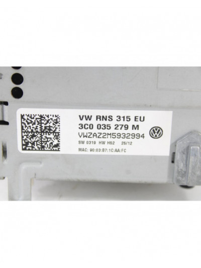 Recambio de sistema audio / radio cd para volkswagen passat lim. (362) edition bluemotion referencia OEM IAM 3C0035279M