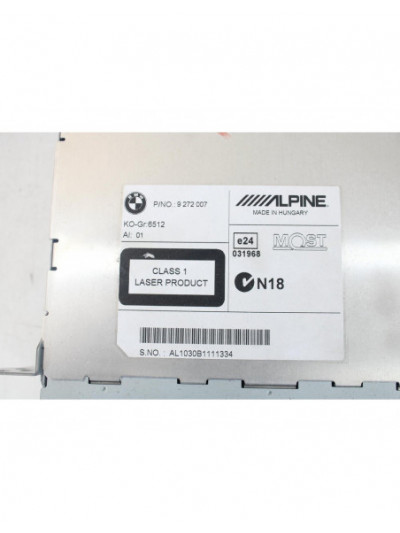 SISTEMA AUDIO / RADIO CD BMW 5 520 D 2012 REF. BMW 5 520 D 2012 REF. BMW 5 520 d 2012