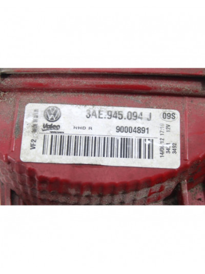 Recambio de piloto trasero derecho para volkswagen passat lim. (362) edition bluemotion referencia OEM IAM 3AE945094J