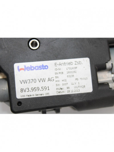 Recambio de motor techo electrico para volkswagen golf vii lim. (5g1) gtd bluemotion tech. referencia OEM IAM 8V3959591