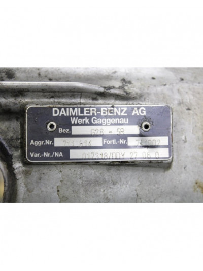 Caja cambios VOLKSWAGEN LT CAJA CERRADA / COMBI 2.5 TDI Diesel 109CV 80KW 2002