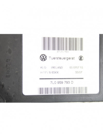 Recambio de motor elevalunas delantero derecho para volkswagen touareg (7la) tdi v6 referencia OEM IAM 7L0959793D